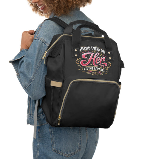 Her Grind Everyday  Backpack — Multifunctional  Bag