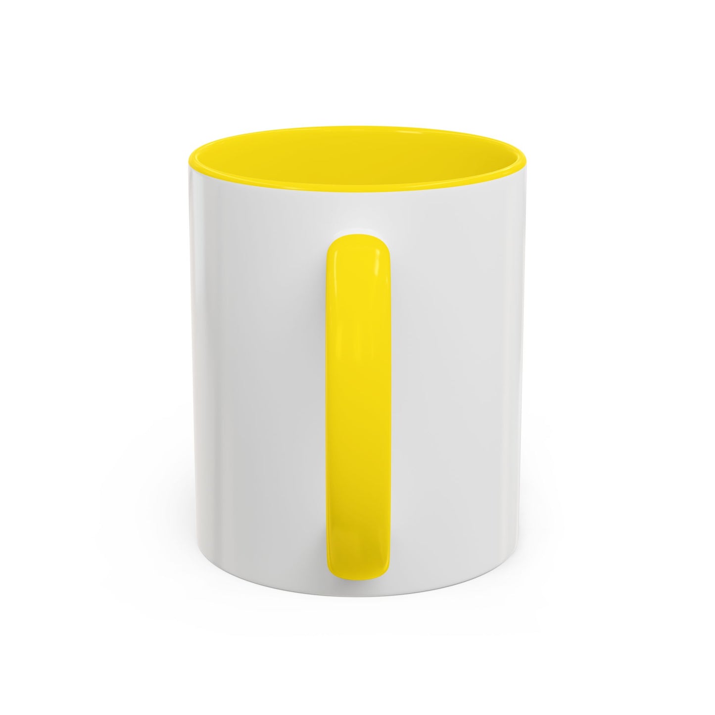 Cancer Faith Ribbon Mug – "Cancer may test my body, but it cannot touch my faith" Accent Coffee Mug