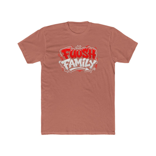 Fuush Family Graphic Tee — Retro Streetwear Crewneck for Fans & Family