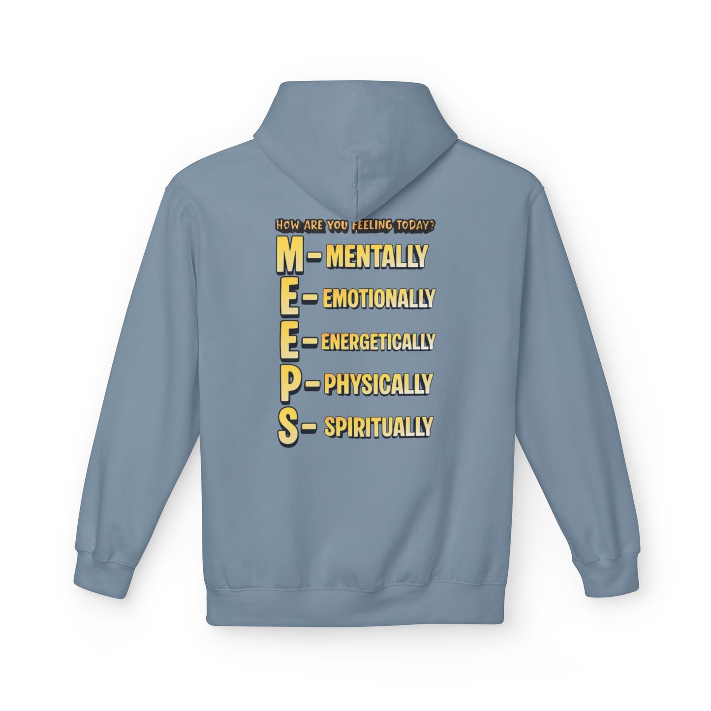 Hoodie — GELA MEEPS Wellness Acronym Pullover