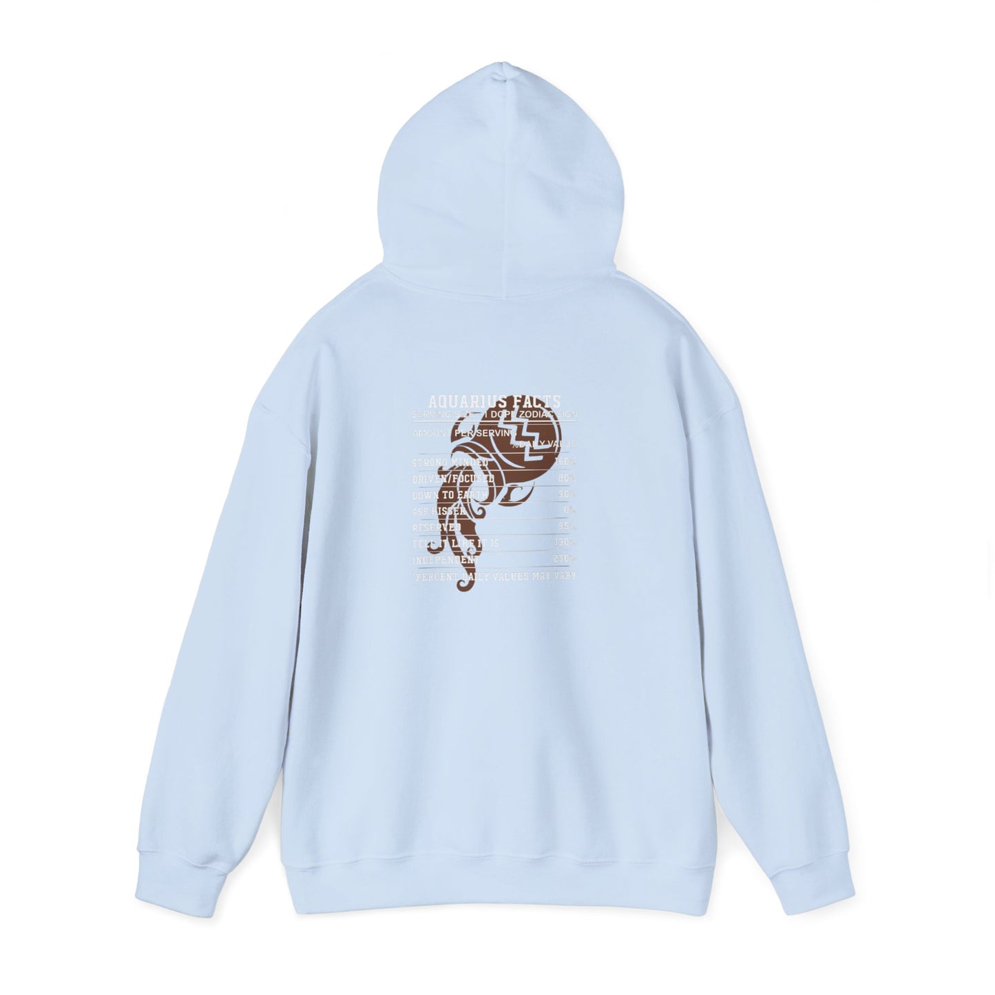 Aquarius Zodiac Hoodie — Astrology Facts Sweatshirt