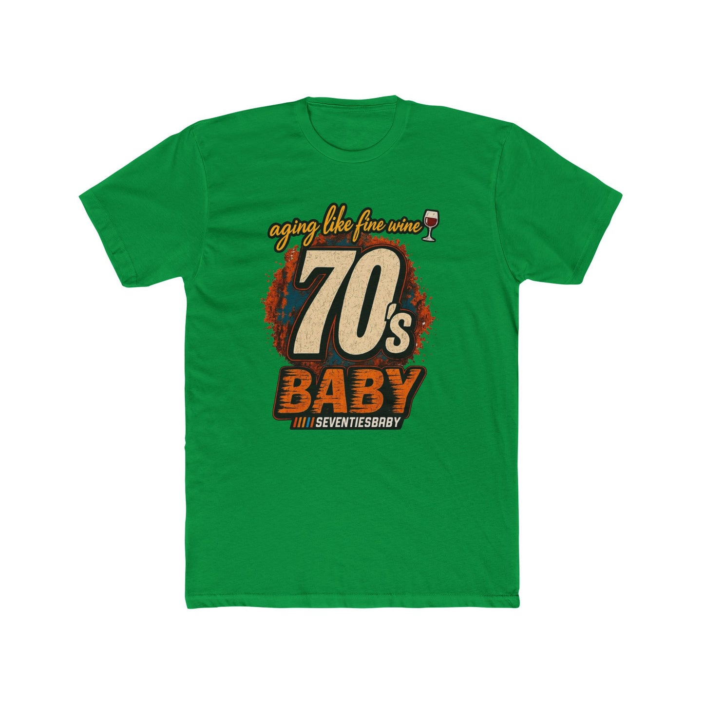 70s Baby T-Shirt – Aging Like Fine Wine Retro Birthday Tee
