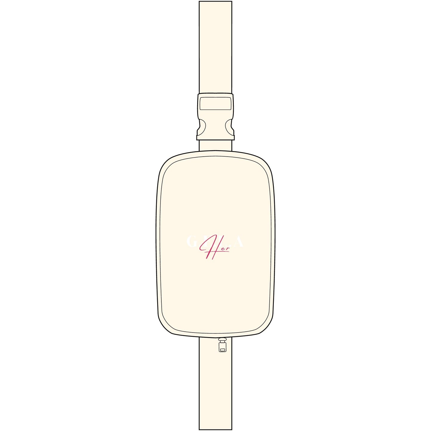 Embroidered Explorer Sling Bag — Minimal Monogram Crossbody for Travel & Everyday