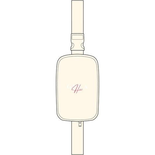 Embroidered Explorer Sling Bag — Minimal Monogram Crossbody for Travel & Everyday