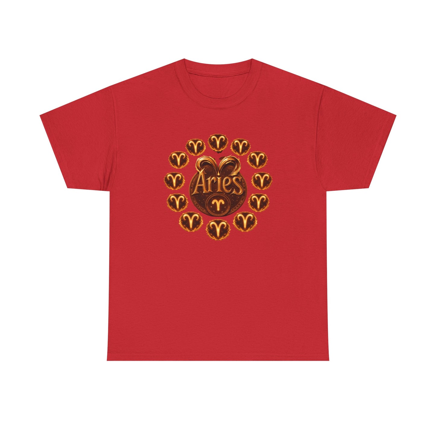 Aries Zodiac T-Shirt — Golden Ram Astrology Tee