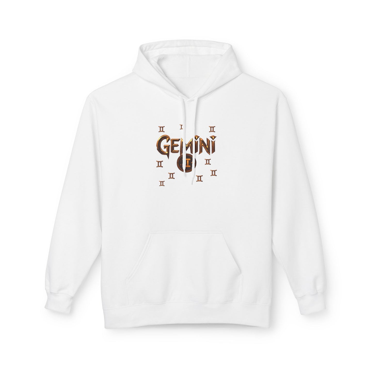Gemini Zodiac Hoodie — Minimal Astrological Sign Sweatshirt