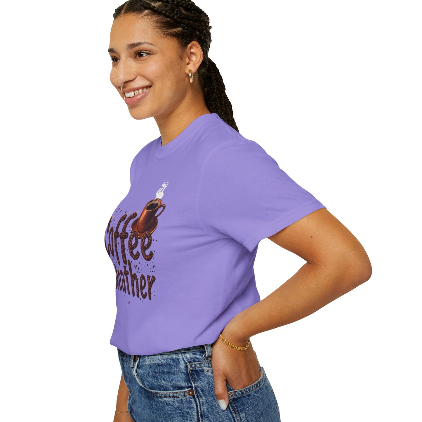 Coffee Weather T-Shirt – Cozy Coffee Lover Tee