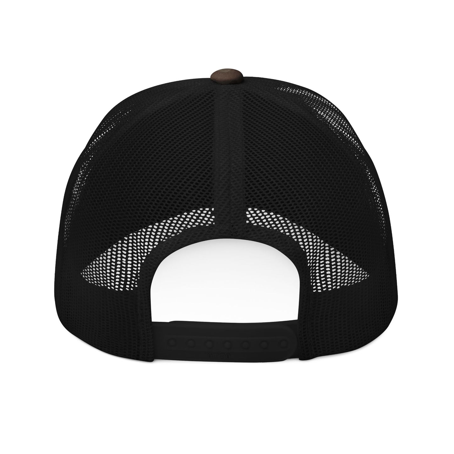 Camouflage Trucker Hat — Embroidered 'I'm Pretty, No Brainer, I'm Unforgettable' Cap