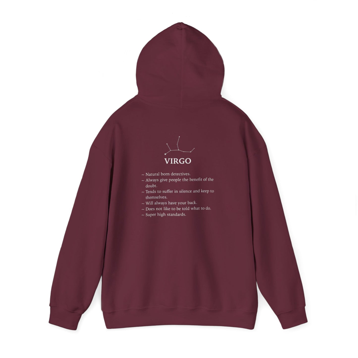 Virgo Zodiac Hoodie — Virgo Traits Astrology Sweatshirt