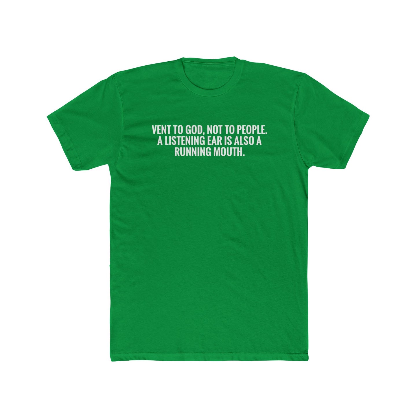 Vent to God Tee — Christian Inspirational Crewneck Shirt
