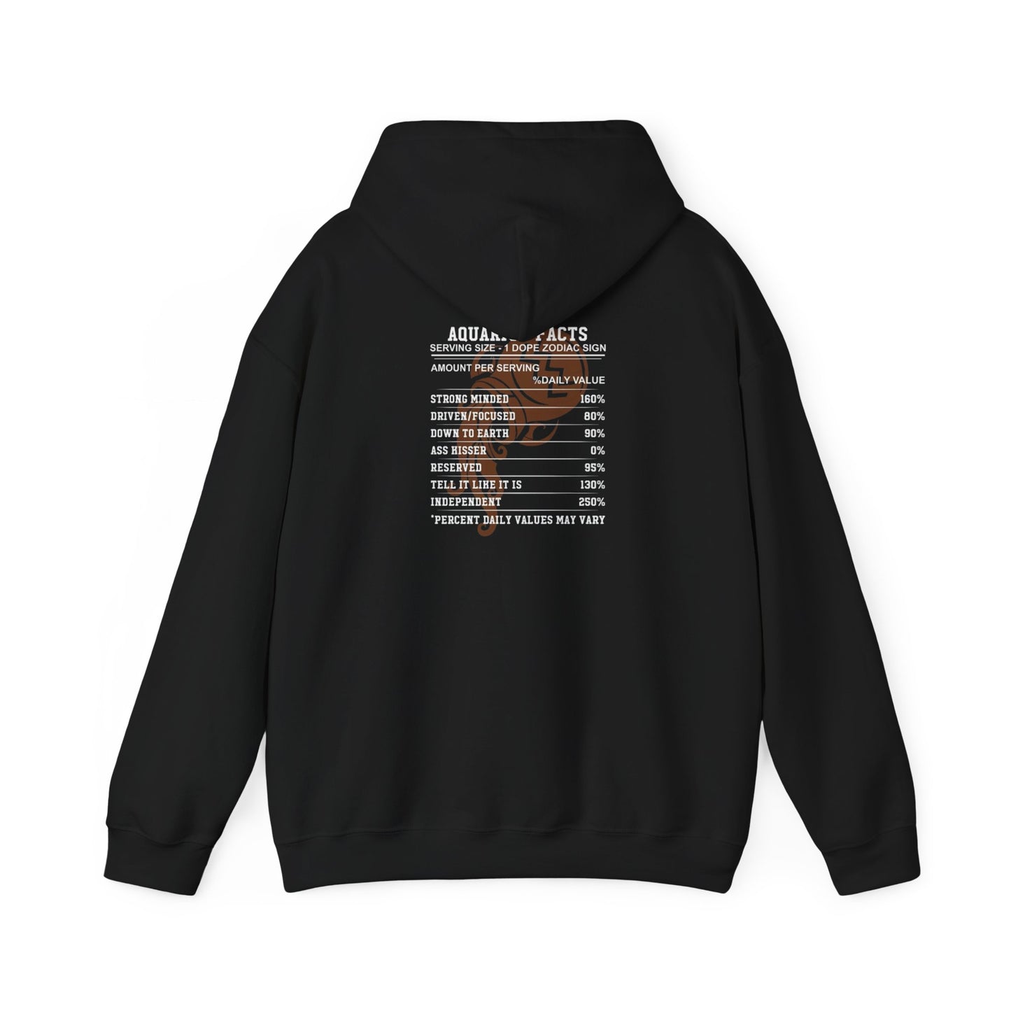 Aquarius Zodiac Hoodie — Astrology Facts Sweatshirt