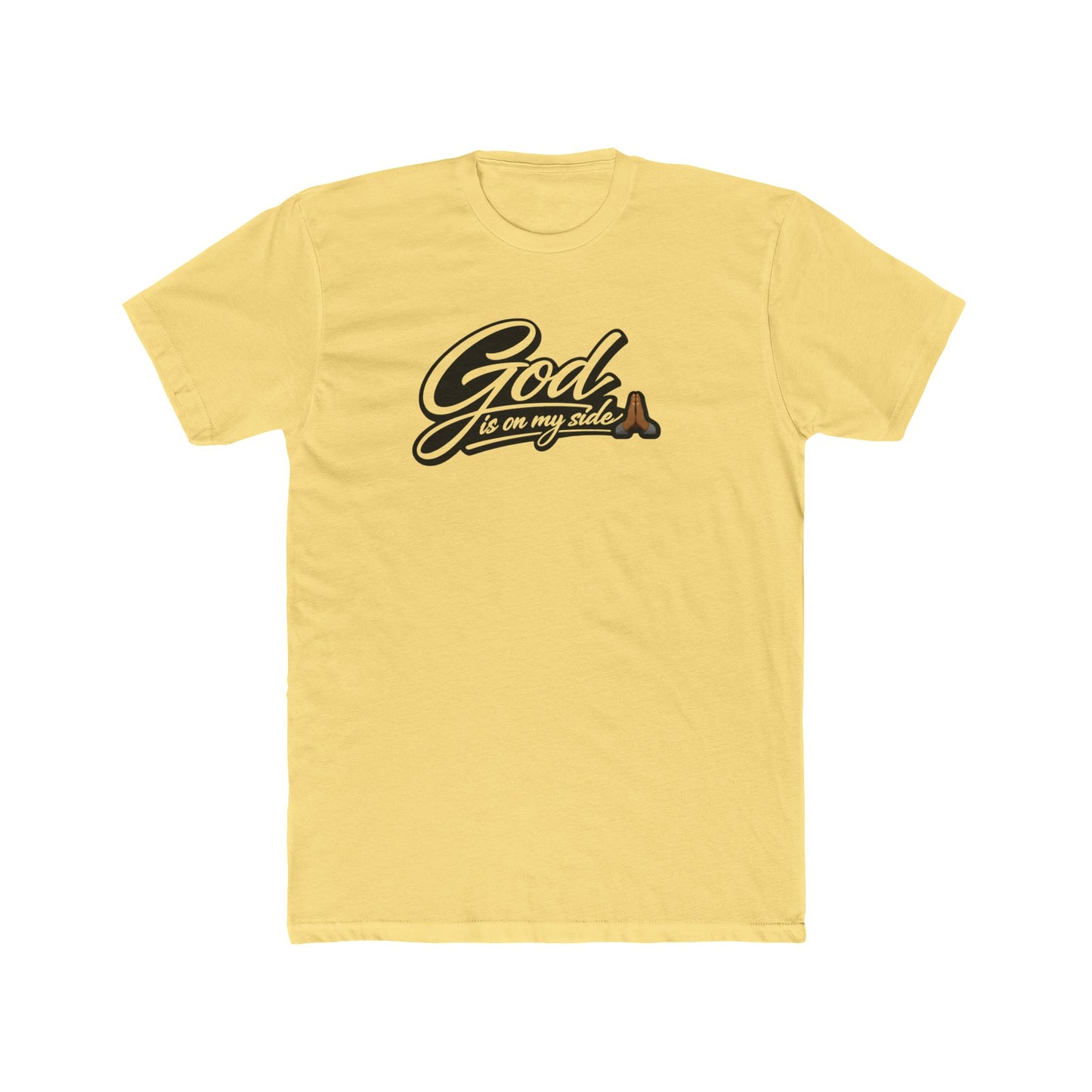 God Is On My Side T‑Shirt — Faith Prayer Graphic Tee
