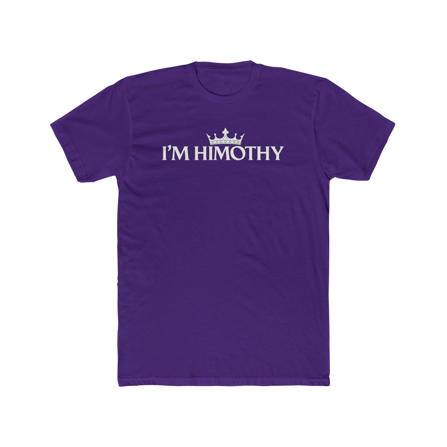 I’m Himothy Crown Tee — Funny Name Pride T-Shirt