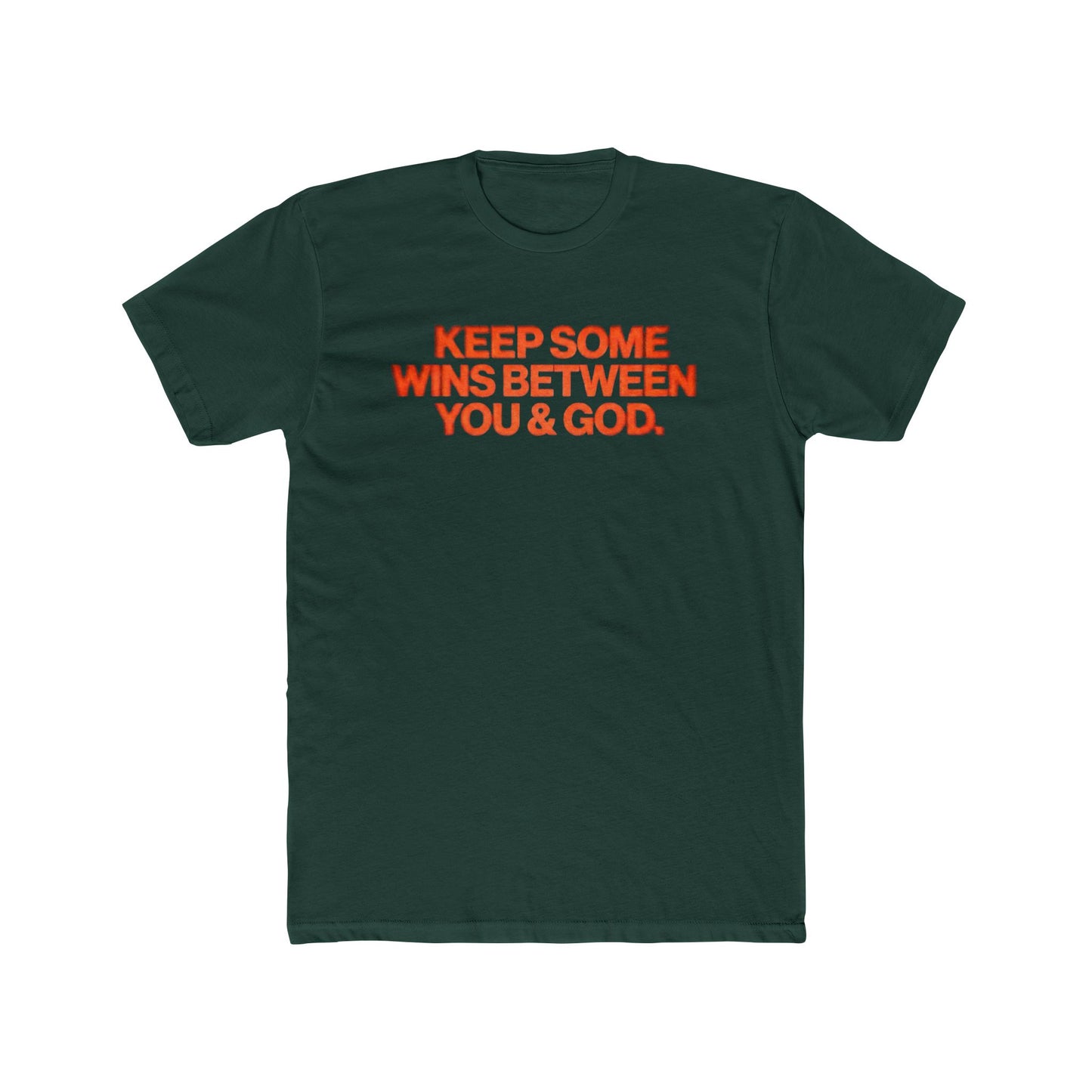 T‑Shirt — “Keep Some Wins Between You & God” Inspirational Graphic Tee