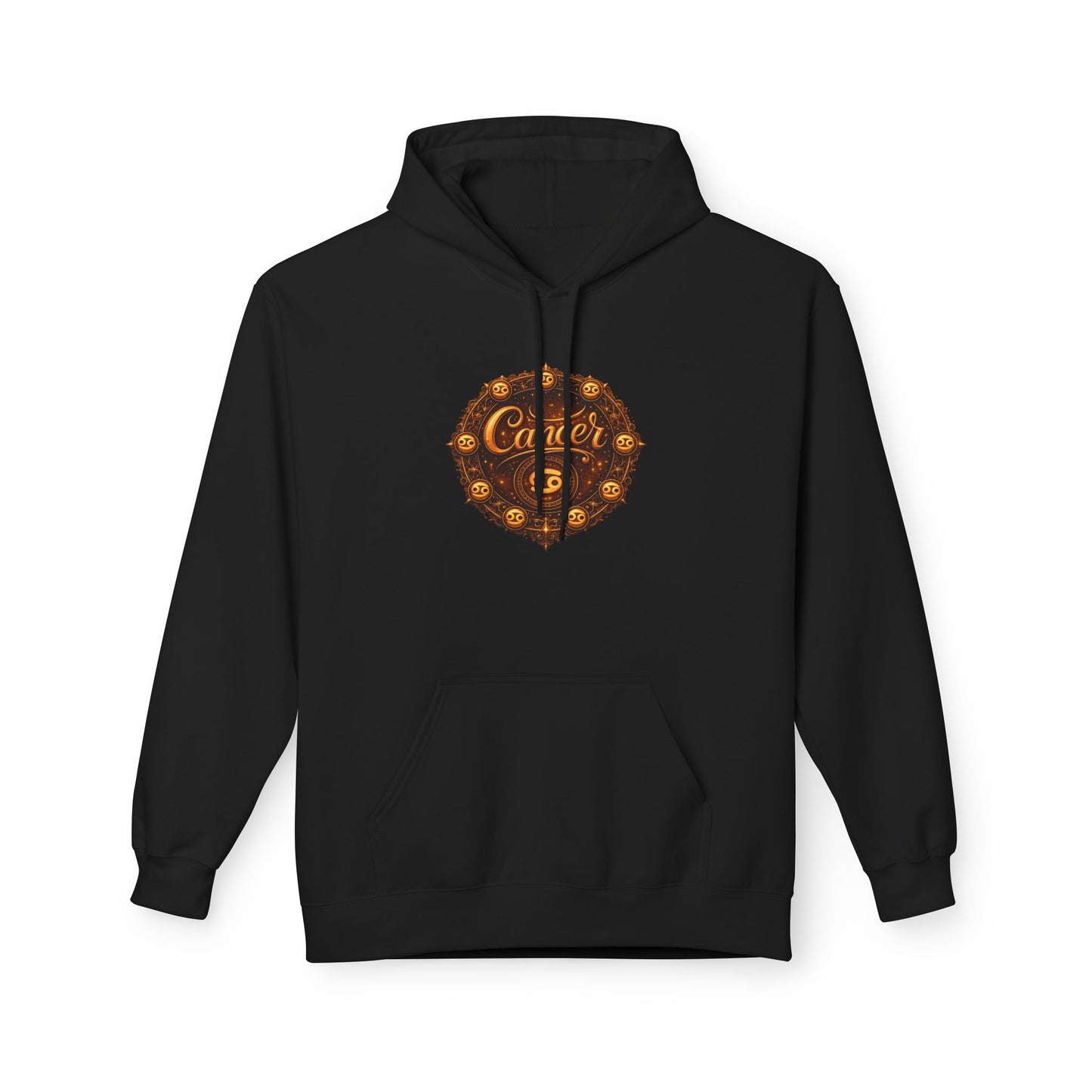 Hoodie - Cancer Astrological Logo Streetwear Pullover