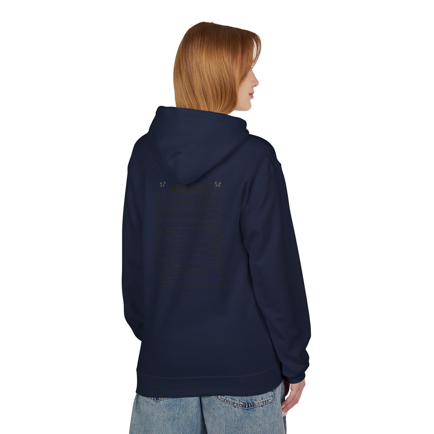 Gemini Zodiac Hoodie — Minimal Astrological Sign Sweatshirt
