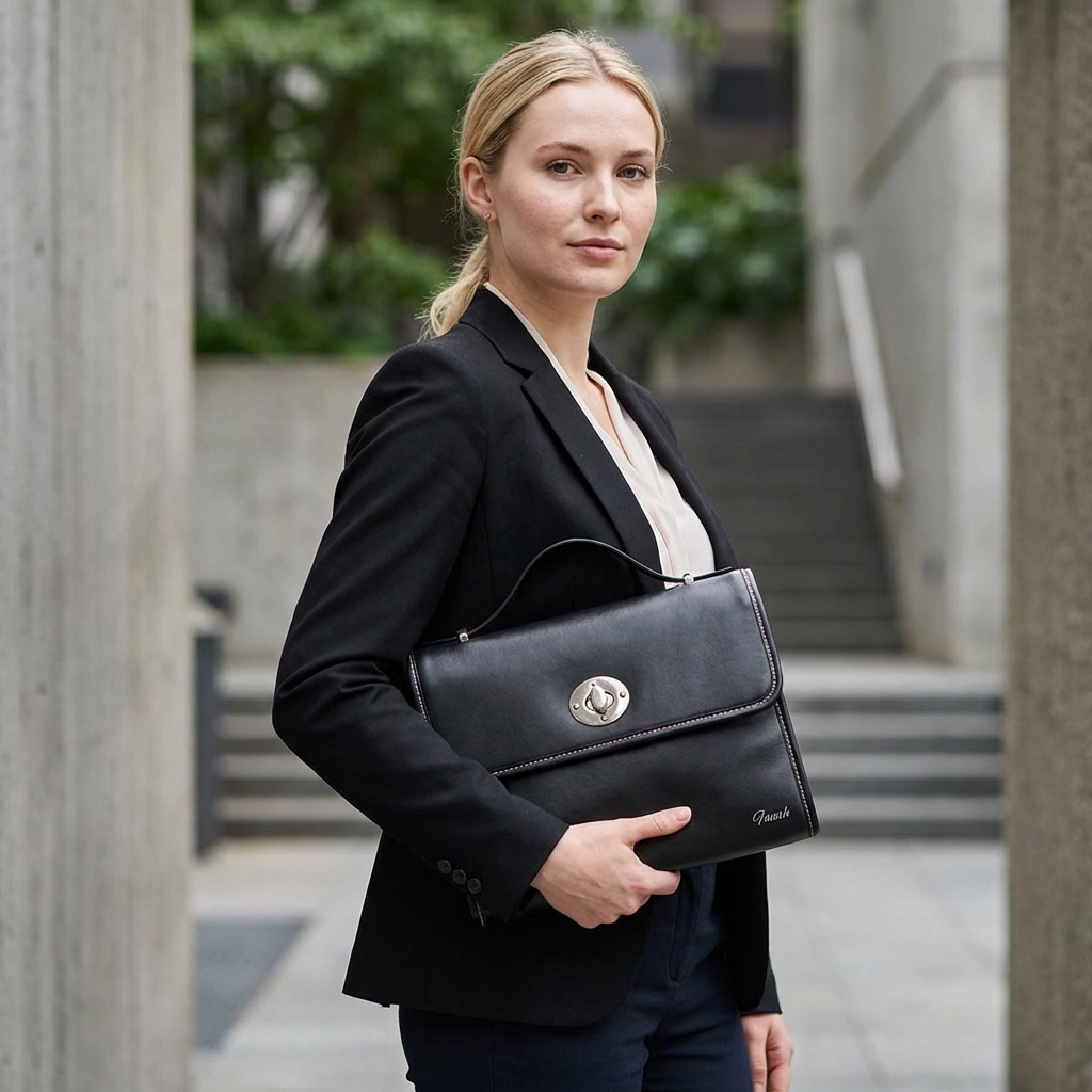 Canvas Bag — 'Grind Everyday Her' Waterproof Satchel for Hustling Women