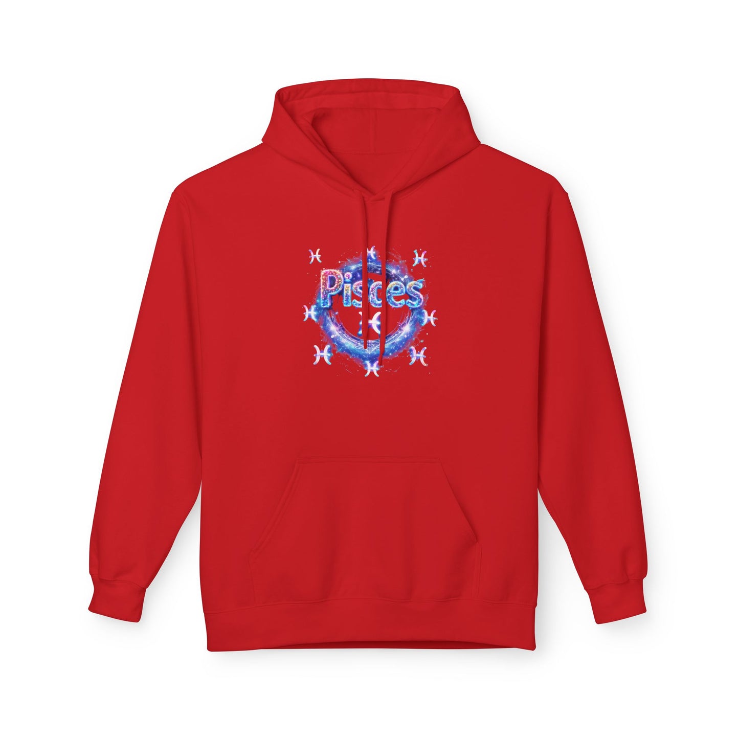 Pisces Zodiac Hoodie — 'Pisces Facts' Astrological Graphic Pullover