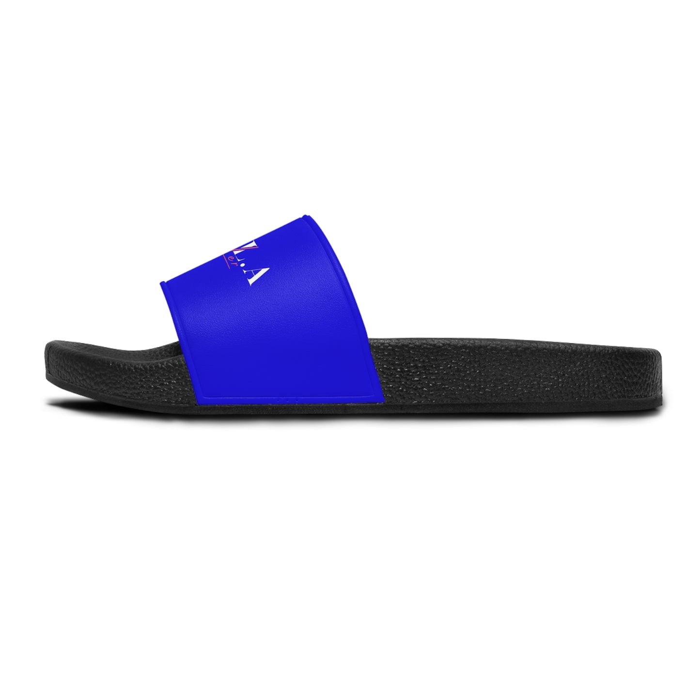 Slide Sandals — 'G.E.L.A' Script Logo Women's Summer Slides