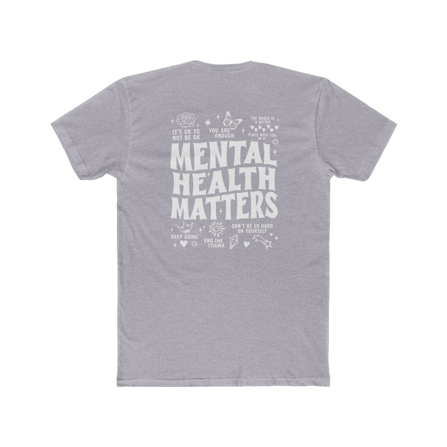 Mental Health Matters Tee — "My Meeps on 10" Graphic Cotton T-Shirt