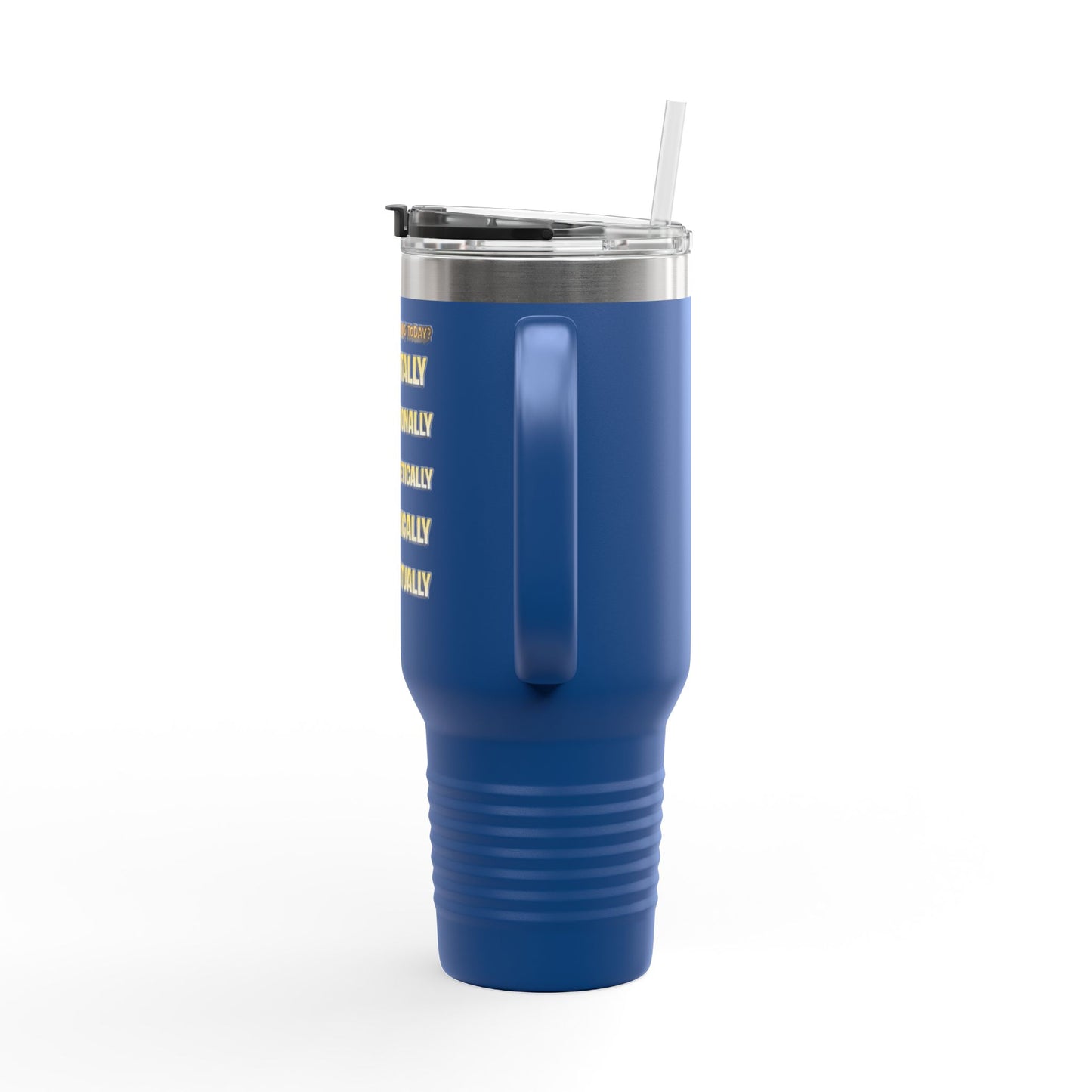 M.E.E.P.S. Insulated 40oz Travel Mug — Mental, Emotional, Energy, Physical, Spiritual Support