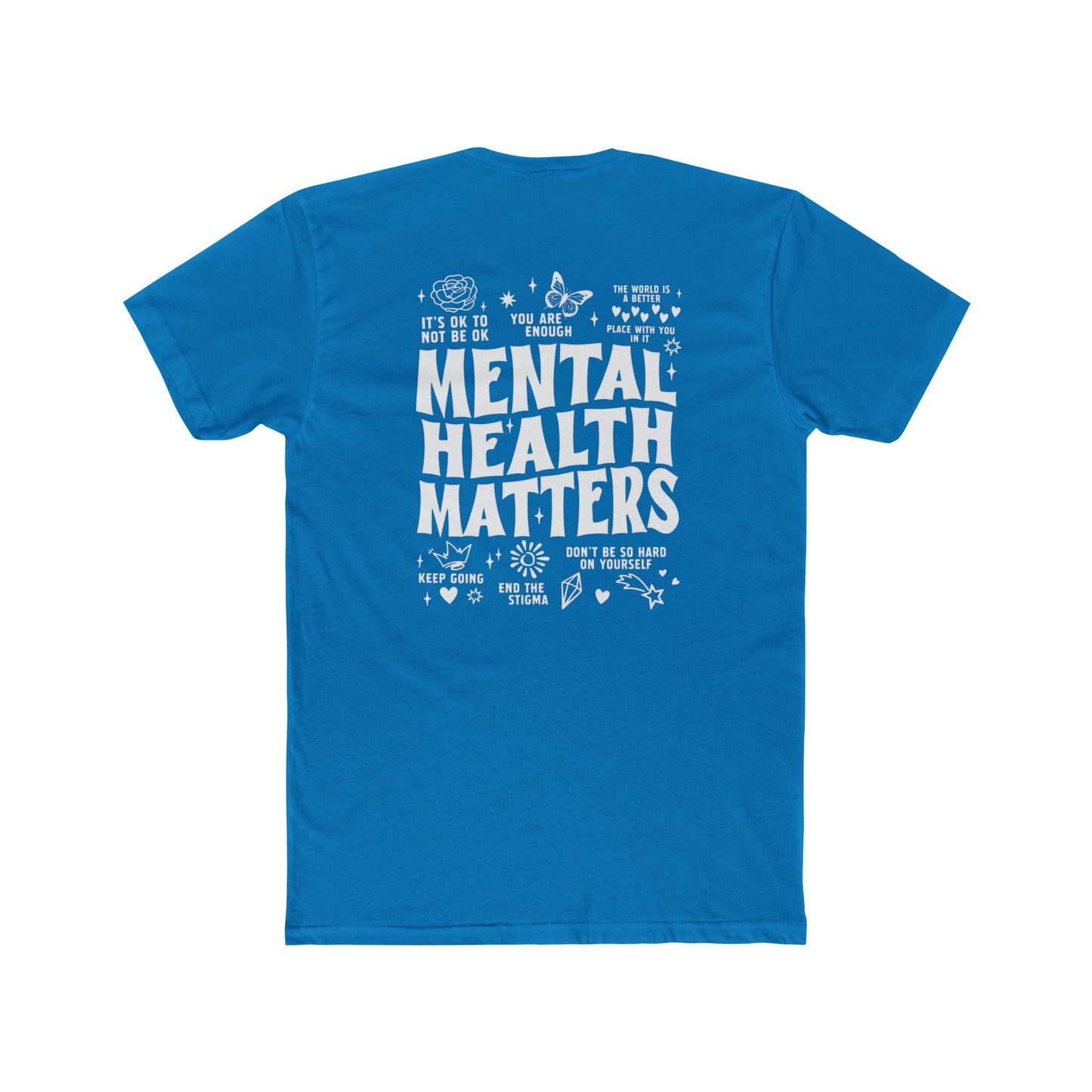 Mental Health Matters Tee — "My Meeps on 10" Graphic Cotton T-Shirt
