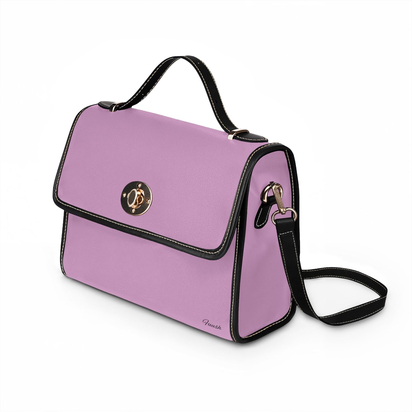 Purse Bag — 'Grind Everyday Her' Pink Logo Satchel
