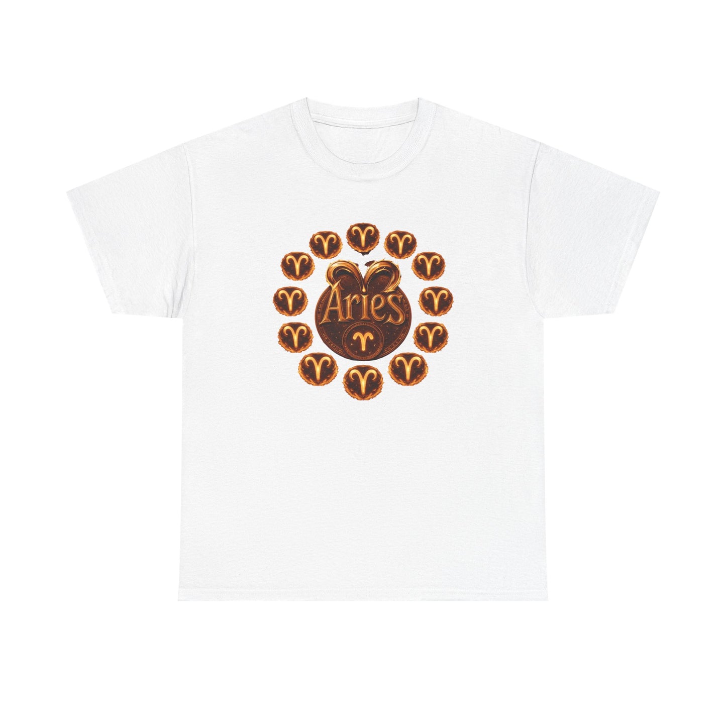 Aries Zodiac T-Shirt — Golden Ram Astrology Tee