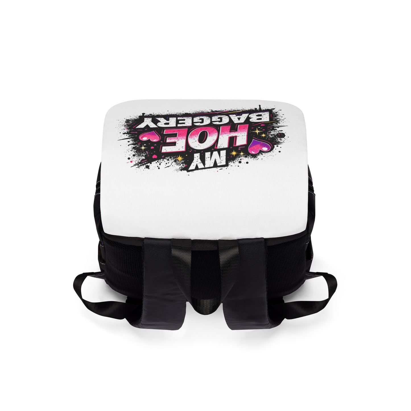 "My Hoe Baggery" Graphic Shoulder Bag