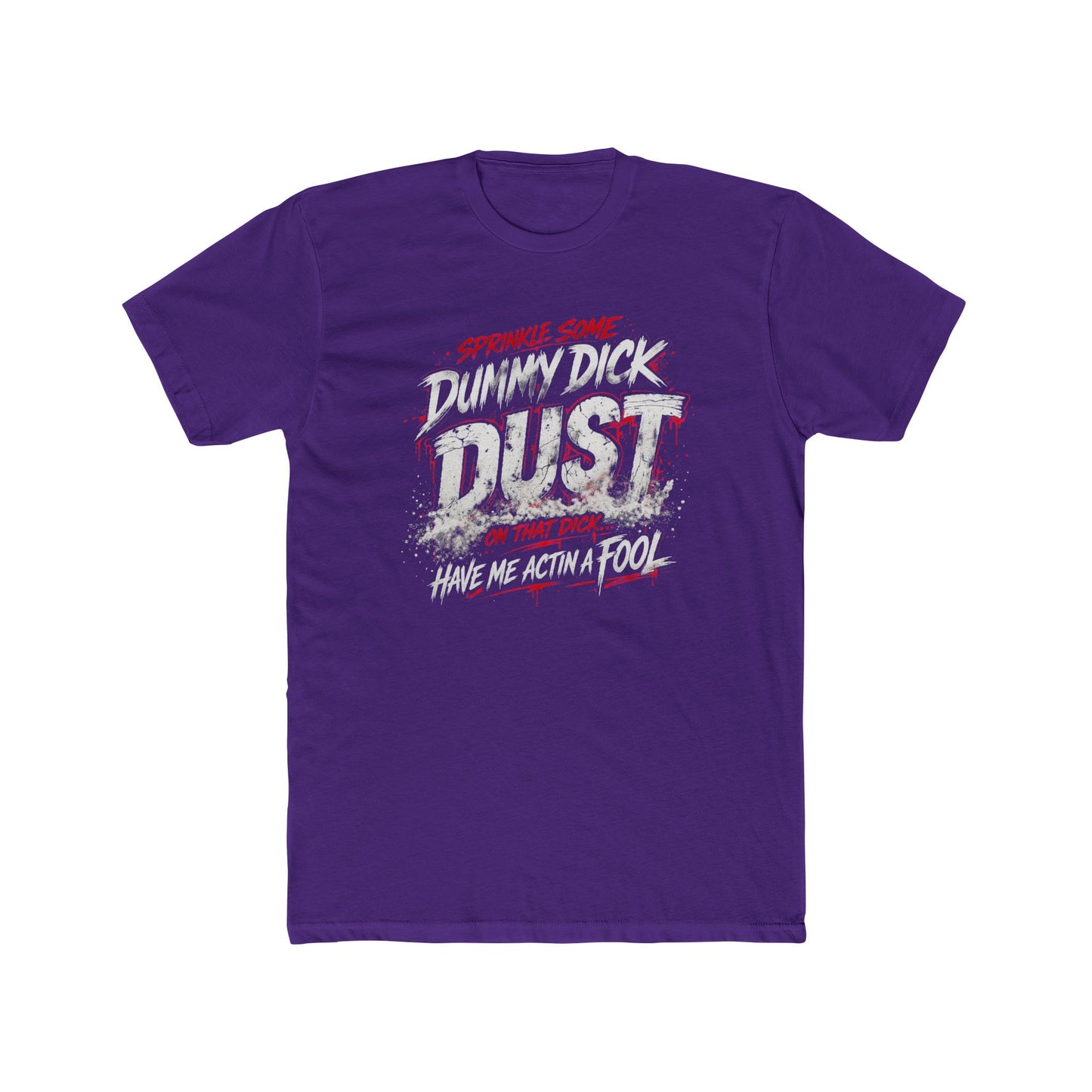Dummy Dick Dust" Vintage Distressed Graphic Tee