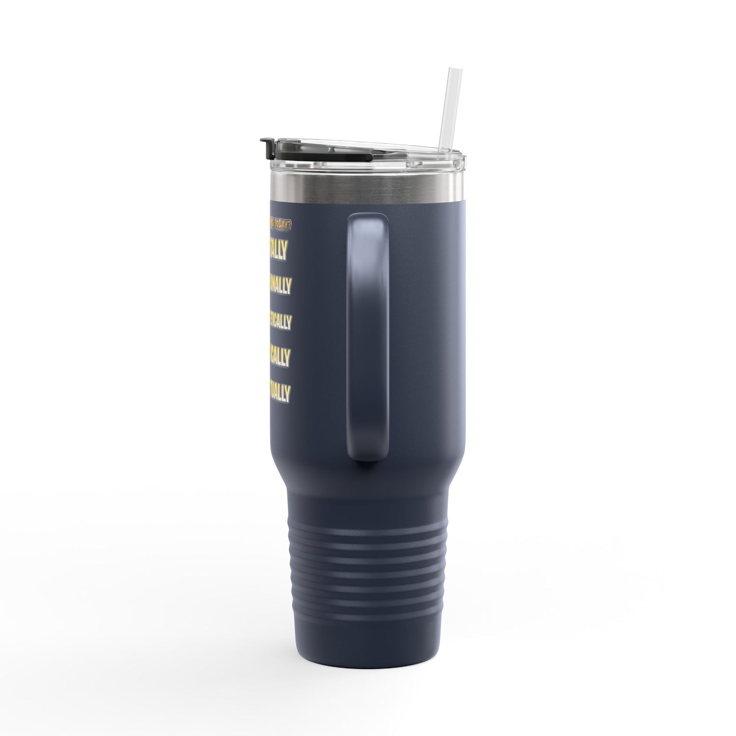 M.E.E.P.S. Insulated 40oz Travel Mug — Mental, Emotional, Energy, Physical, Spiritual Support