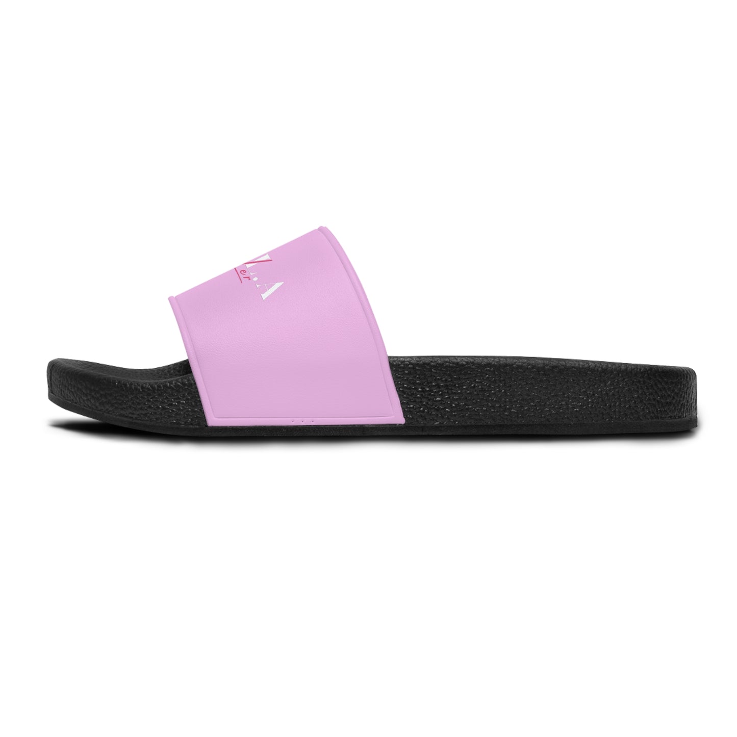 Slide Sandals — 'G.E.L.A' Script Logo Women's Summer Slides
