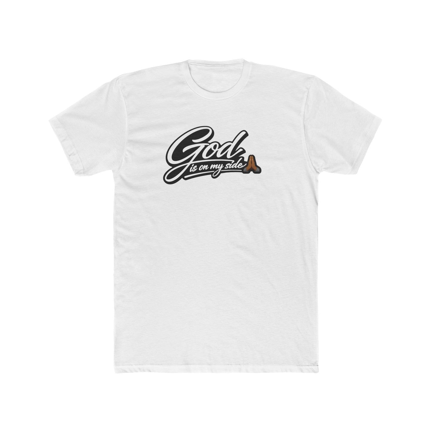 God Is On My Side T‑Shirt — Faith Prayer Graphic Tee