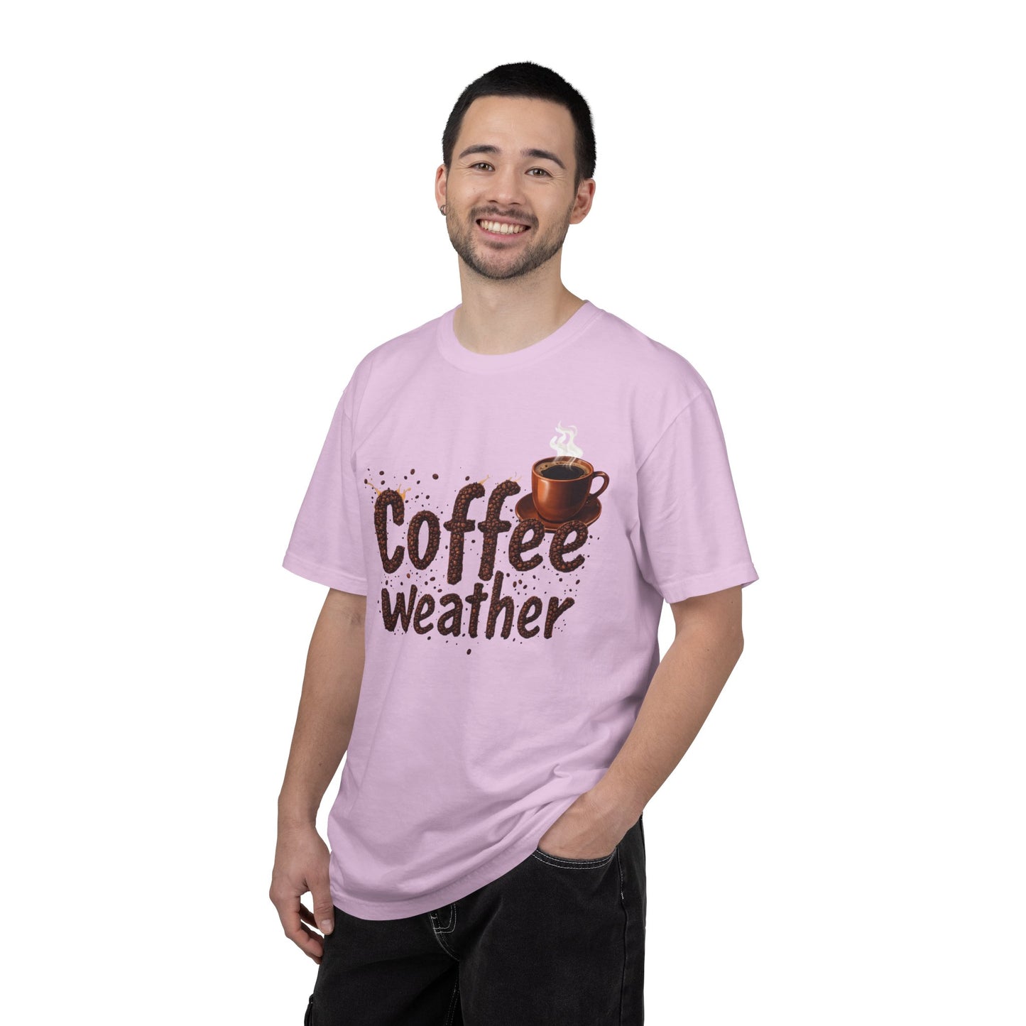 Coffee Weather T-Shirt – Cozy Coffee Lover Tee