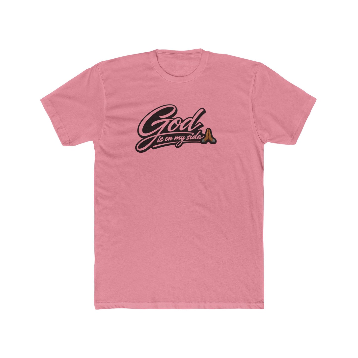 God Is On My Side T‑Shirt — Faith Prayer Graphic Tee