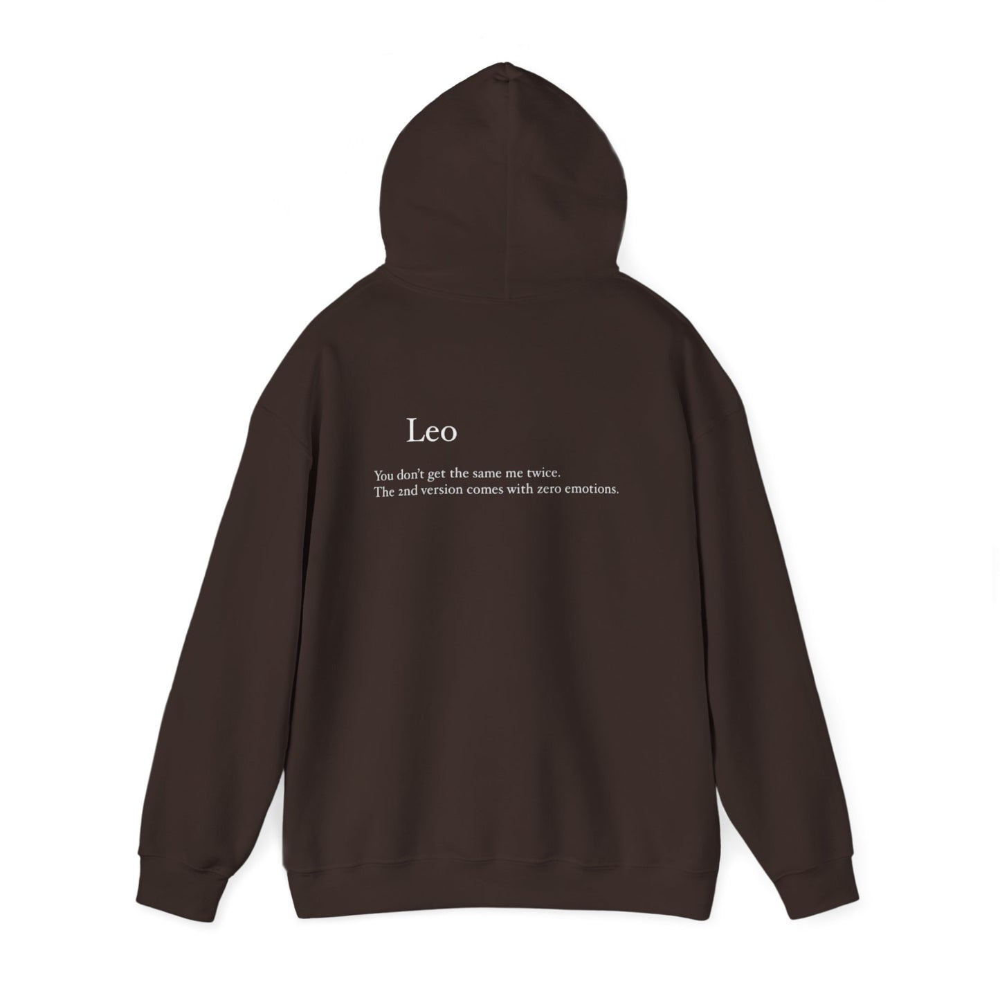 Leo Zodiac Hoodie — Colorful Leo Constellation Design, Back Text Definition