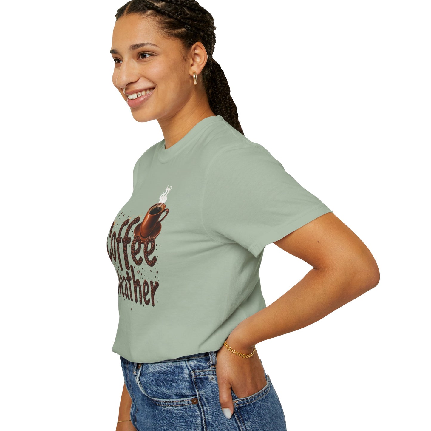 Coffee Weather T-Shirt – Cozy Coffee Lover Tee