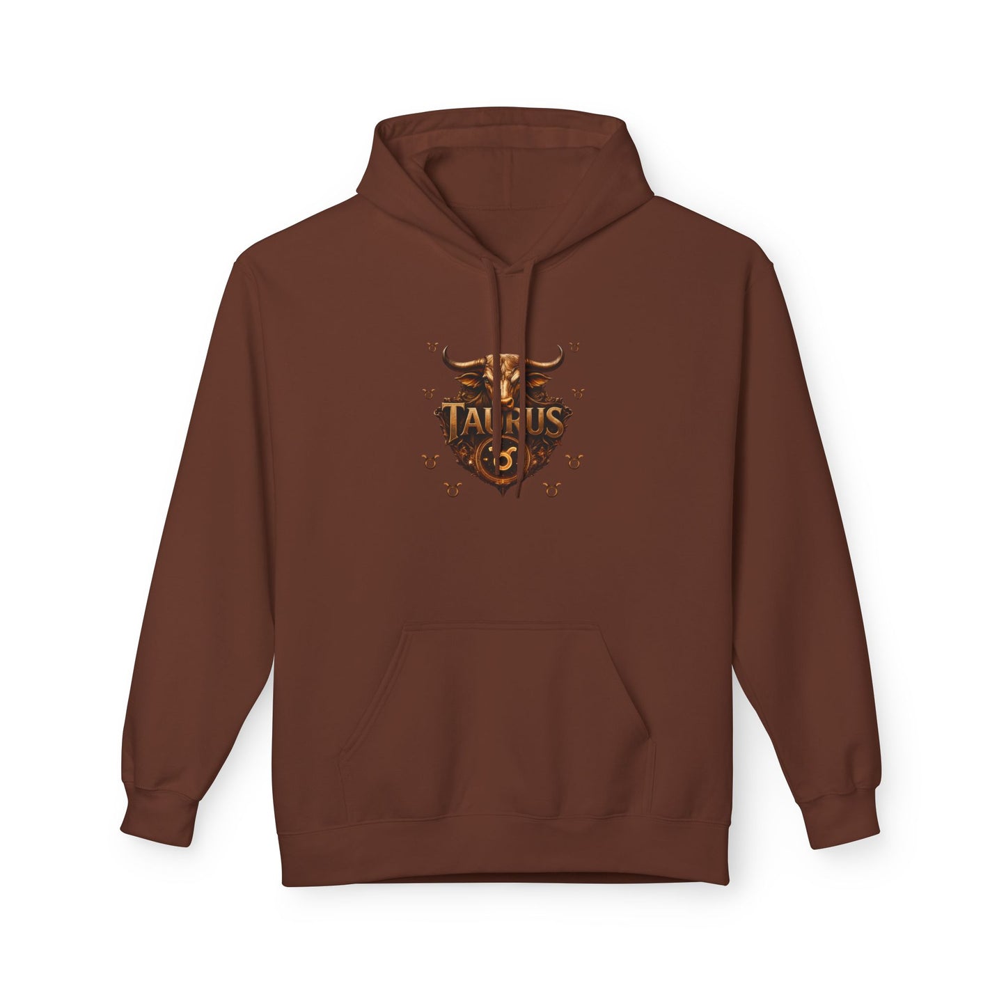 Taurus Zodiac Hoodie — Bull Emblem & Traits Graphic Sweatshirt