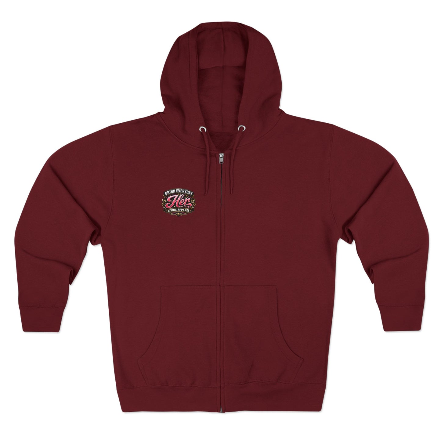 F*ck Cancer Zip Hoodie — Bold Breast Cancer Awareness Support Hoodie