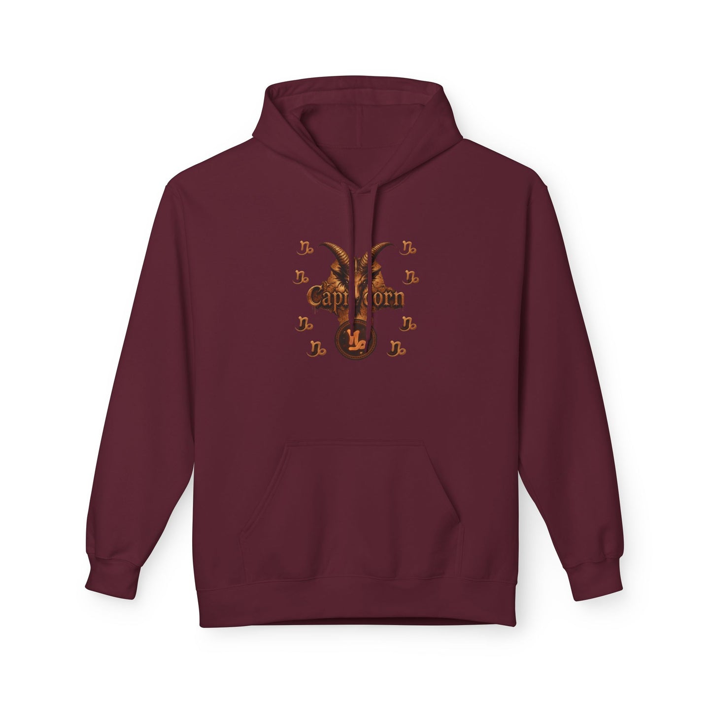 Capricorn Hoodie — Zodiac Nutrition Facts Graphic Sweatshirt