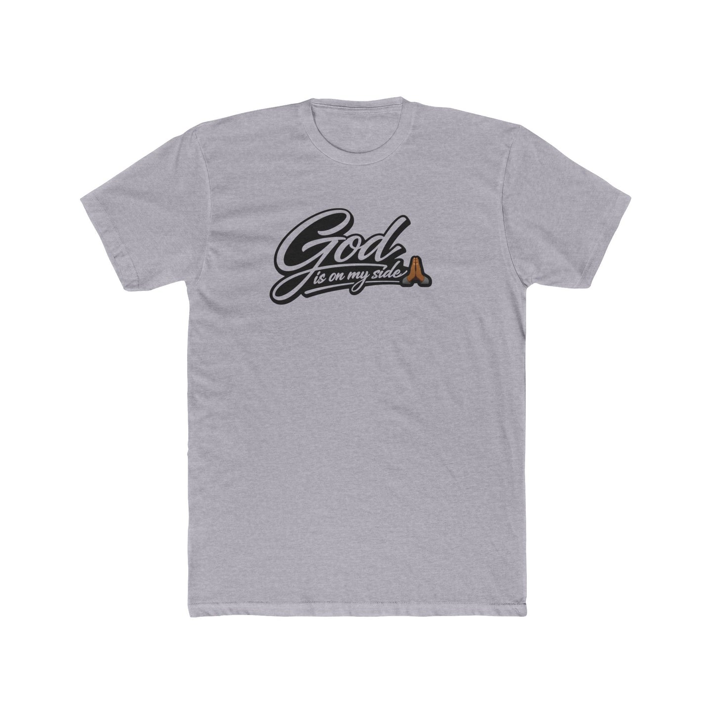 God Is On My Side T‑Shirt — Faith Prayer Graphic Tee