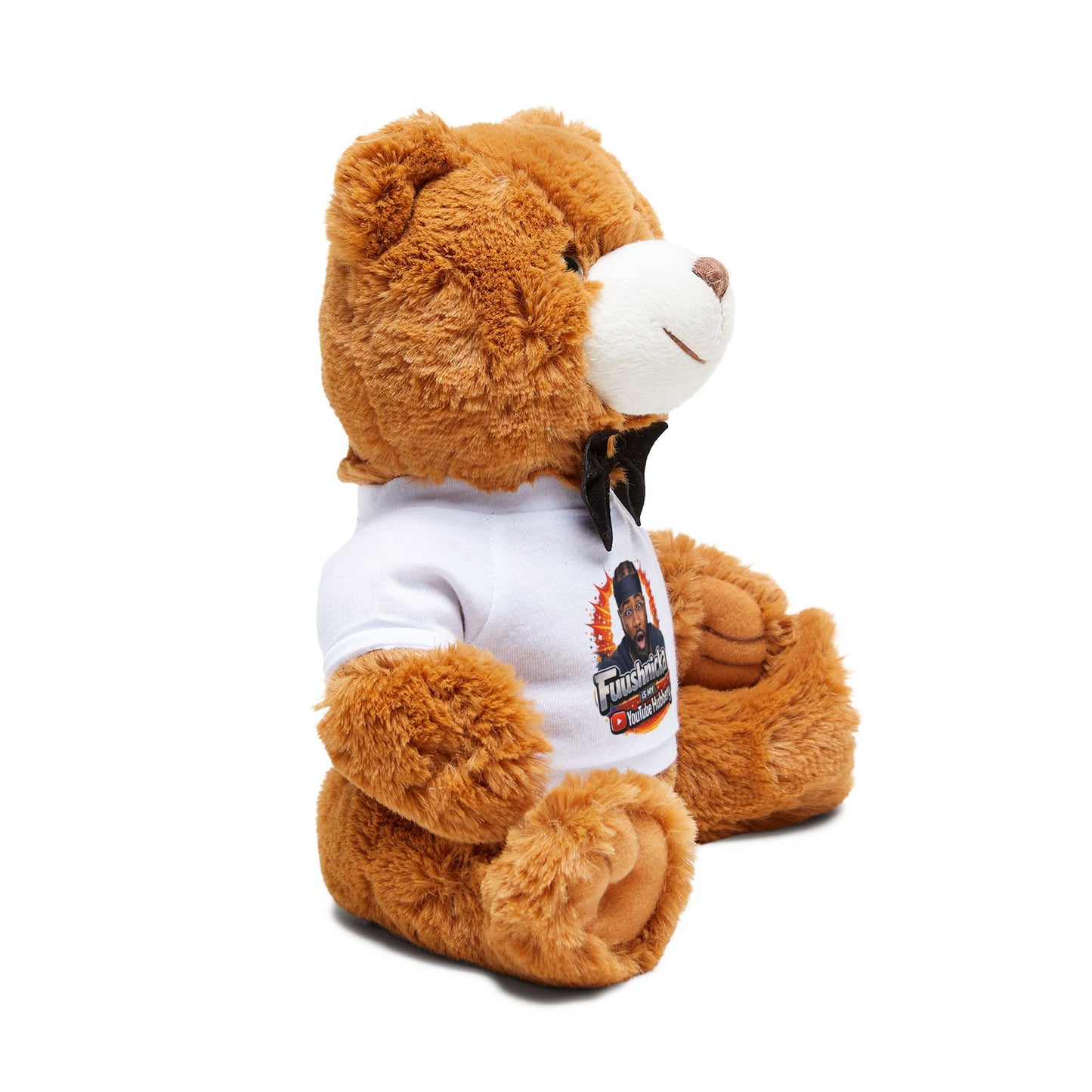 The Cuddler Teddy Bear — Personalized Plush Gift with Bow Tie