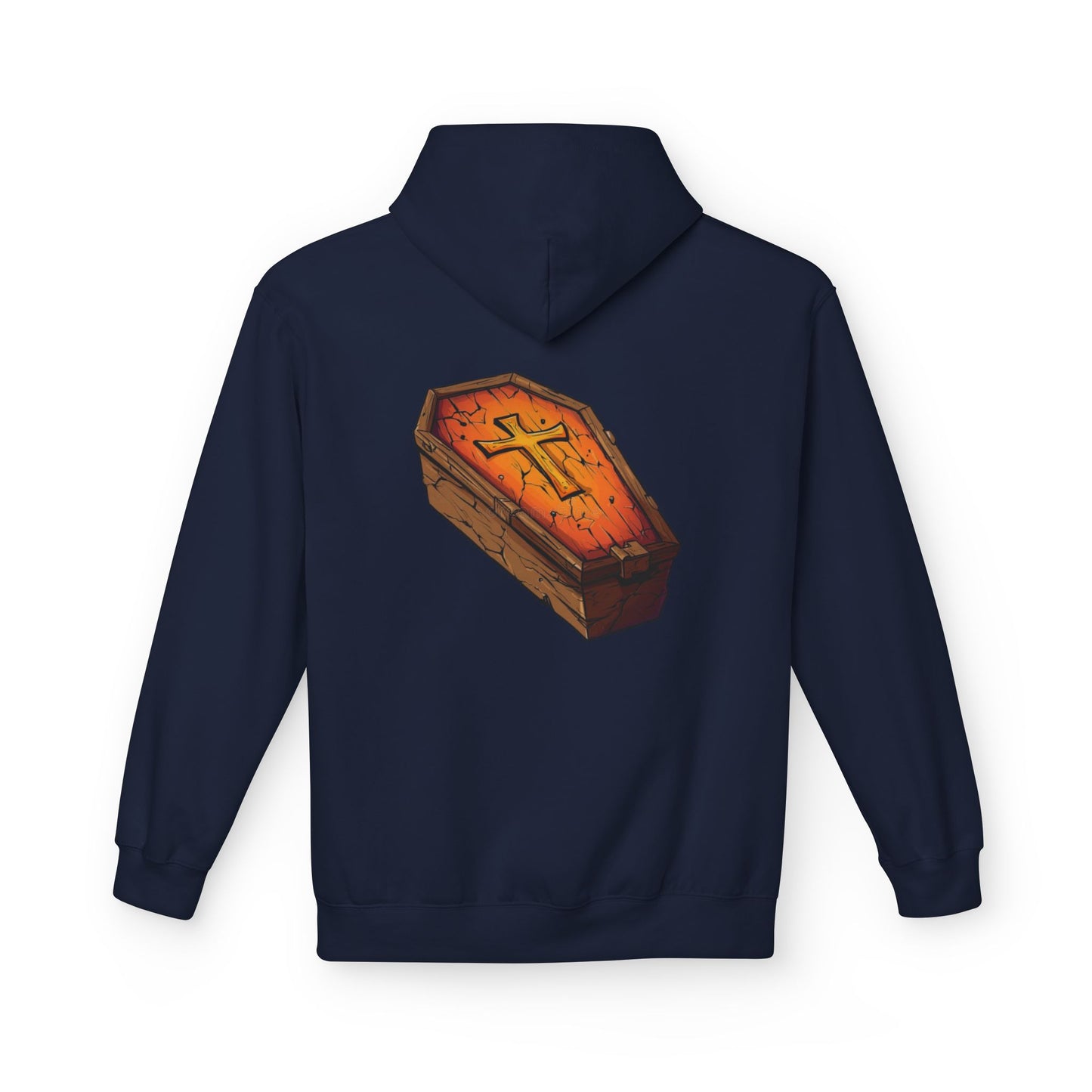 Taser Logo Hoodie — Vintage Yellow Graphic Midweight Pullover