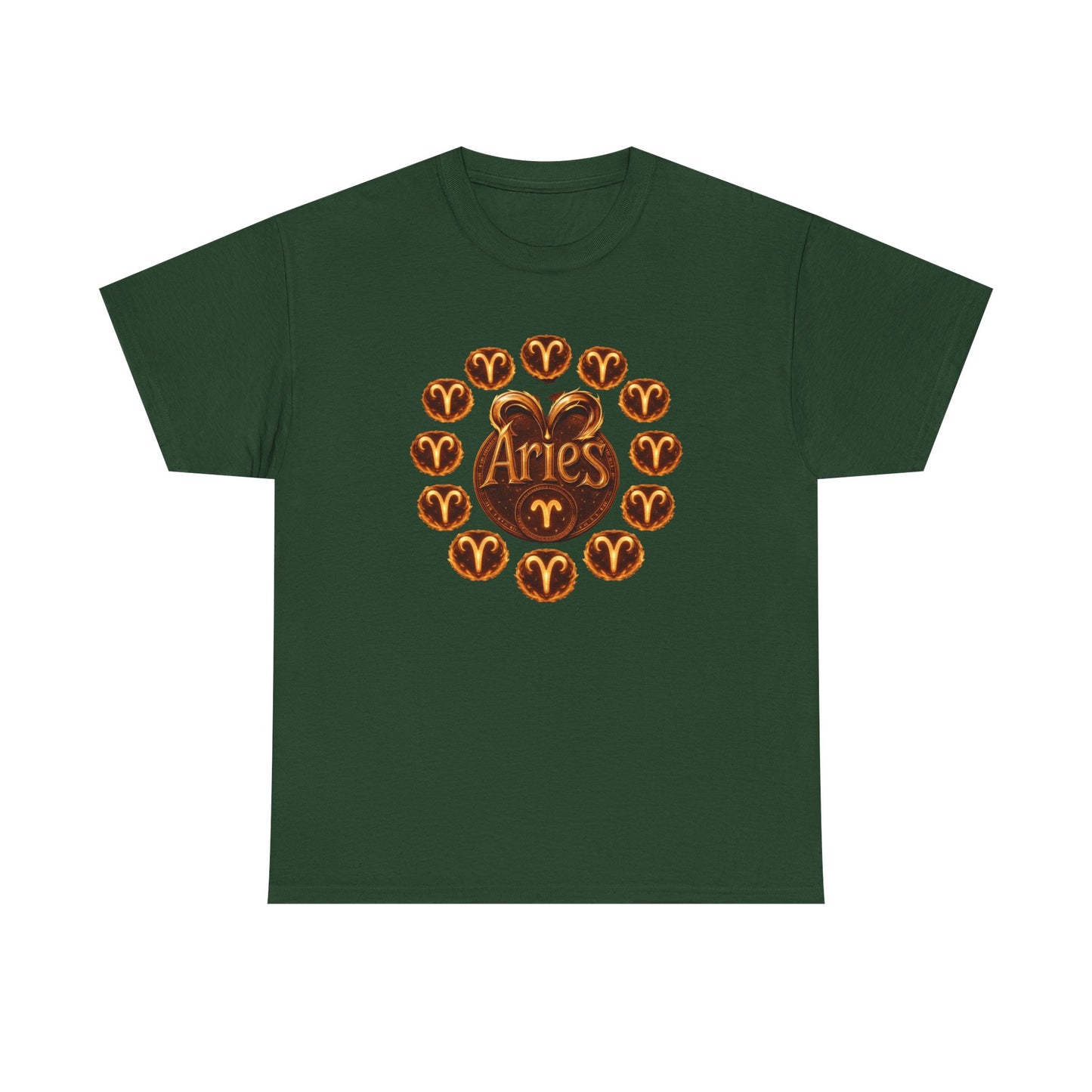 Aries Zodiac T-Shirt — Golden Ram Astrology Tee