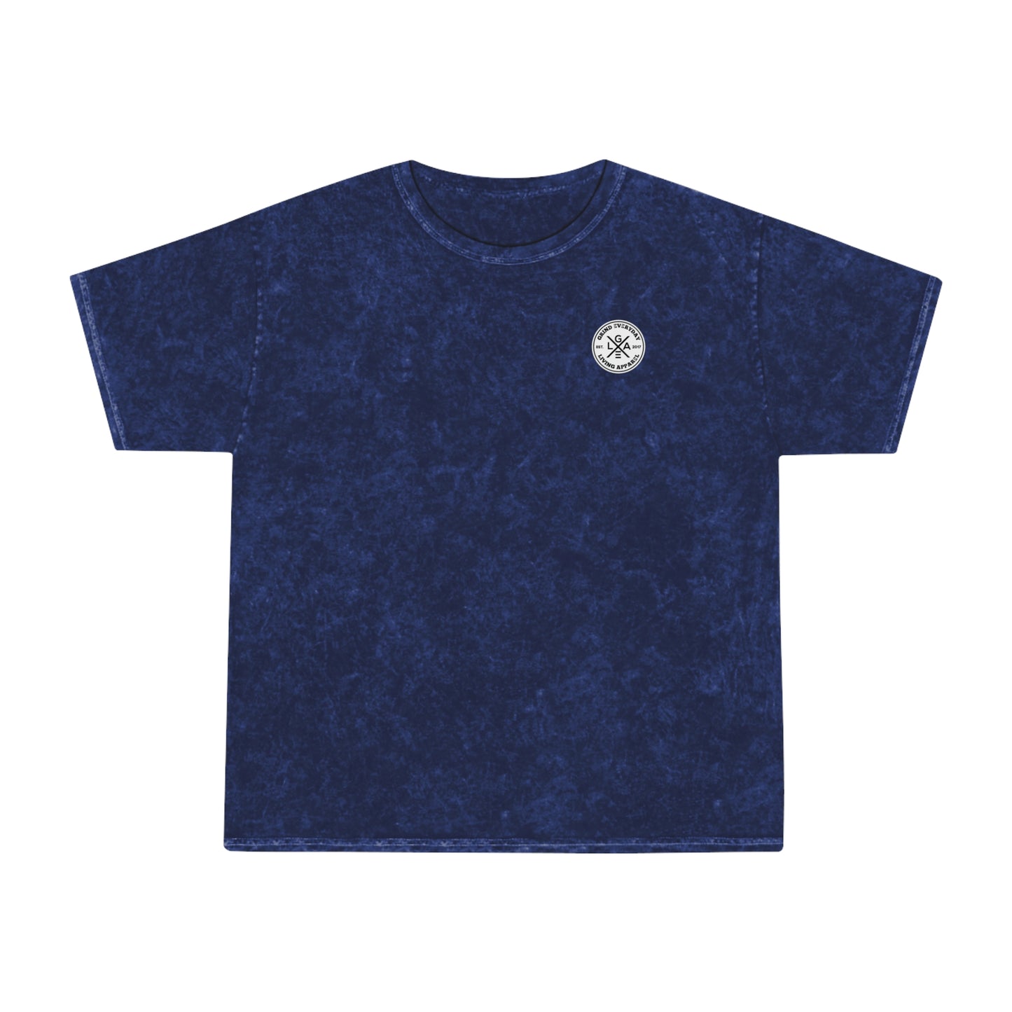 Mineral Wash T‑Shirt — “There’s No Such Thing As A Life That’s Greater Than Yours” Chest Logo