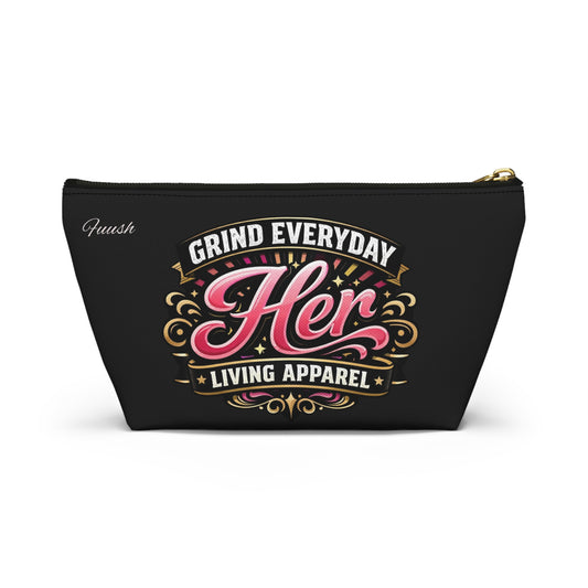 Her Grind Everyday Clutch Bag — Motivational Makeup Bag
