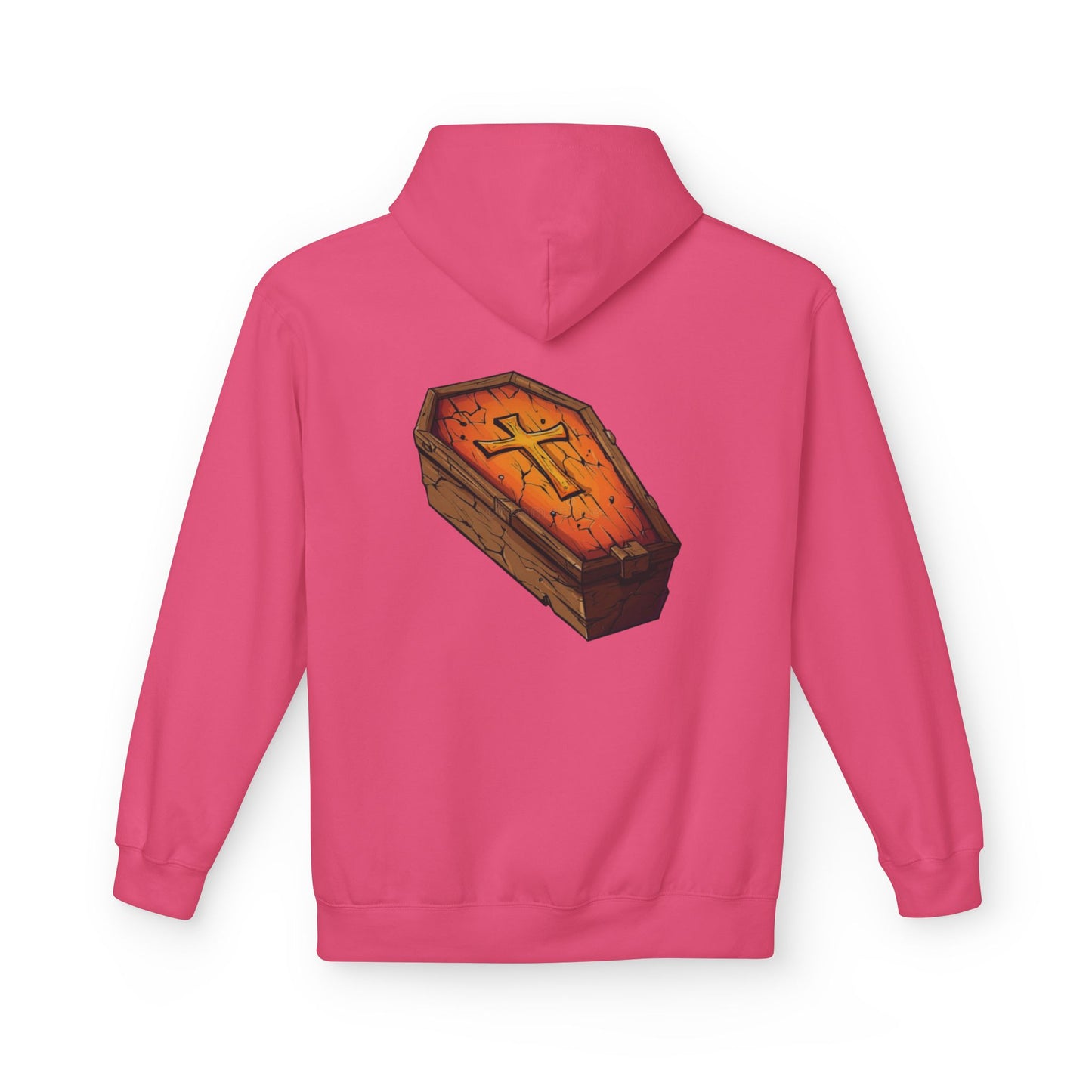 Taser Logo Hoodie — Vintage Yellow Graphic Midweight Pullover