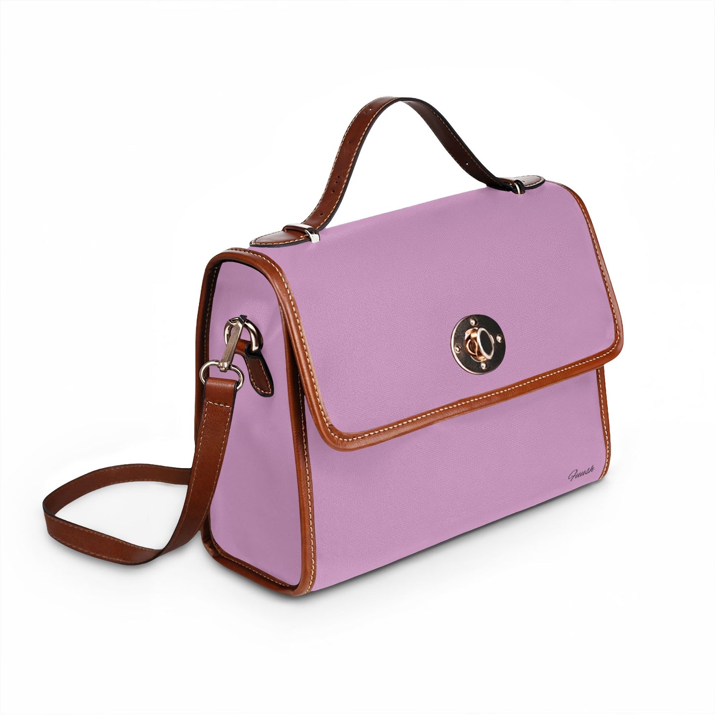 Purse Bag — 'Grind Everyday Her' Pink Logo Satchel