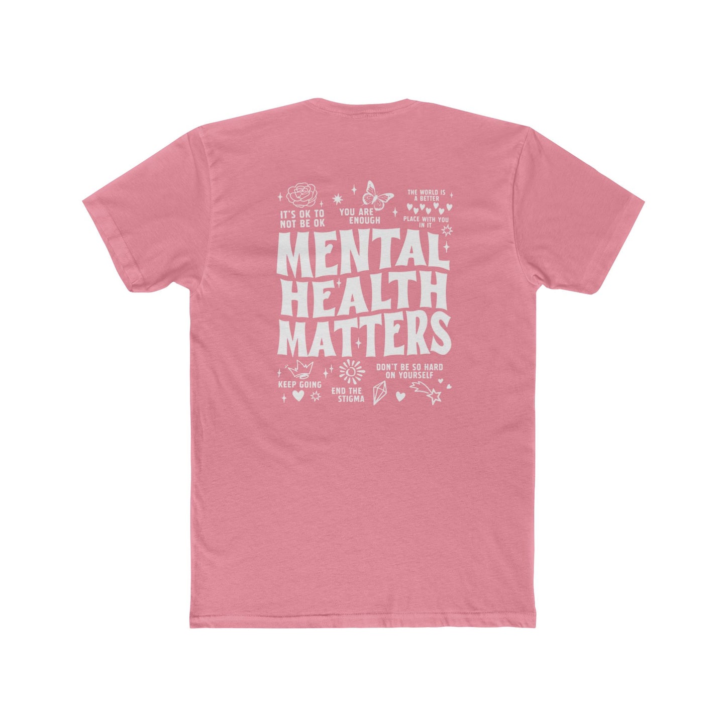 Mental Health Matters Tee — "My Meeps on 10" Graphic Cotton T-Shirt