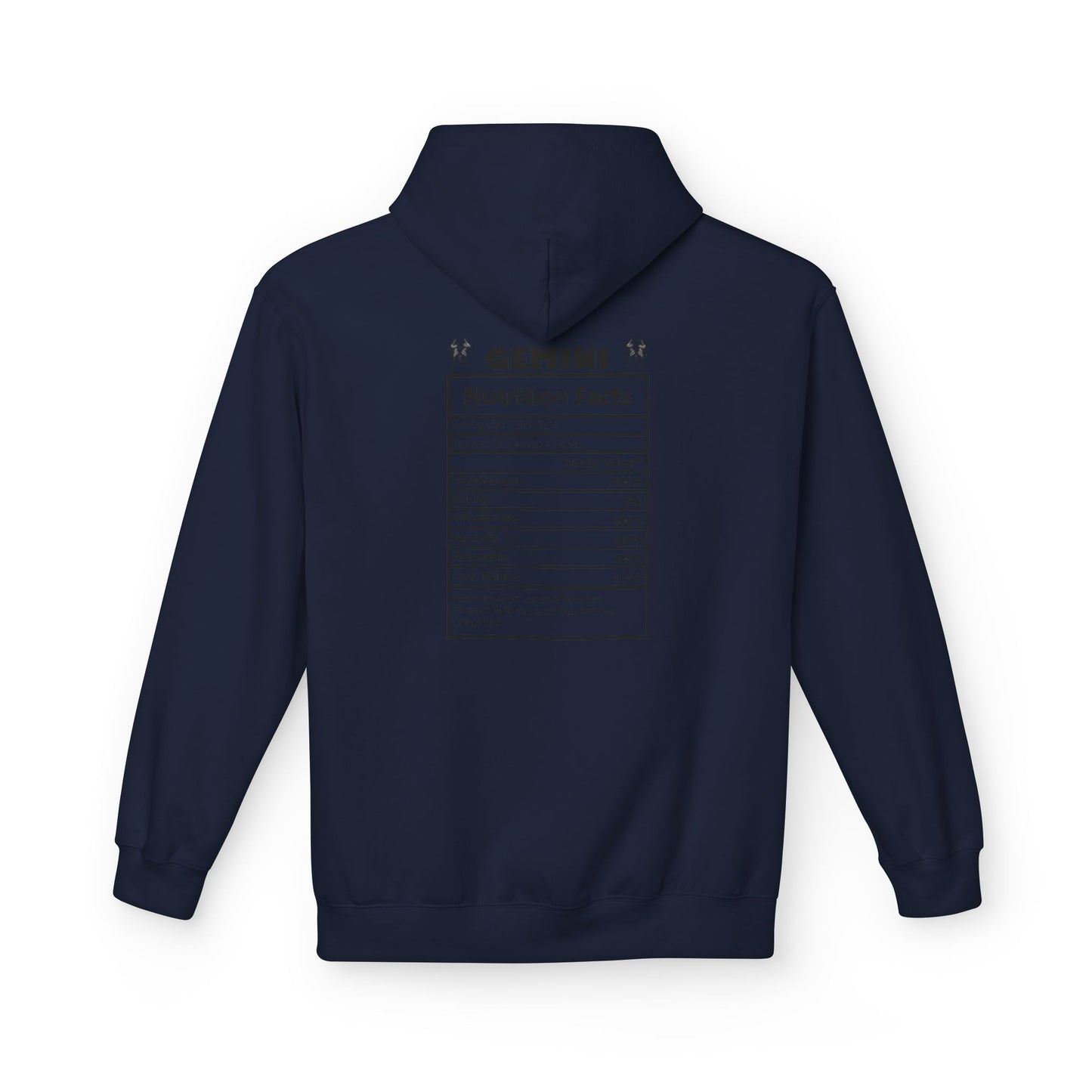 Gemini Zodiac Hoodie — Minimal Astrological Sign Sweatshirt